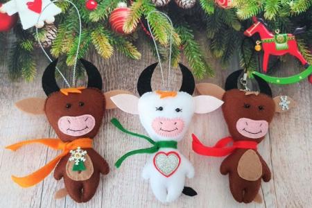 Gobie feutre DIY : 8 idées de jouets de Noël (motifs)