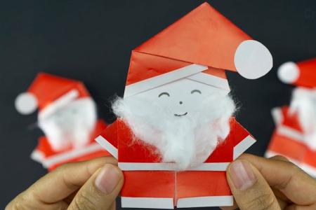 Père Noël en papier : 10 idées DIY simples et belles