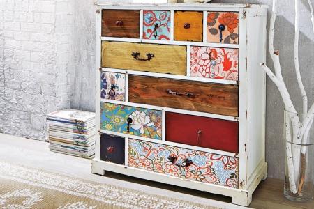 DIY déco d'armoires anciennes : 14 bonnes idées