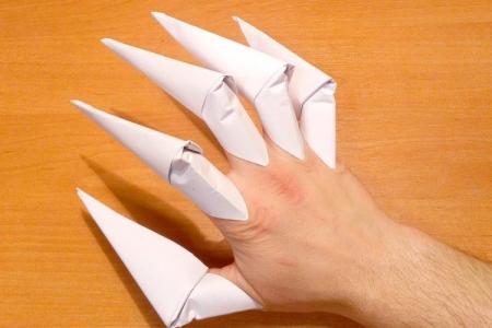 7 façons simples de faire des griffes en papier