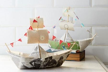 Comment faire un bateau en papier : 7 meilleurs schémas