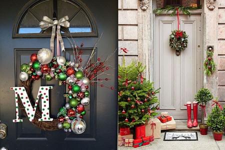 Comment décorer votre porte d'entrée pour le Nouvel An : 10 bonnes façons