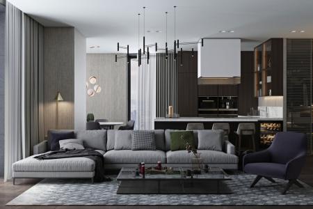 Appartement élégant à New York, 142 m²