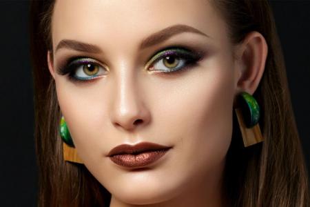 Maquillage pour les yeux verts : tutoriels étape par étape (60 photos)